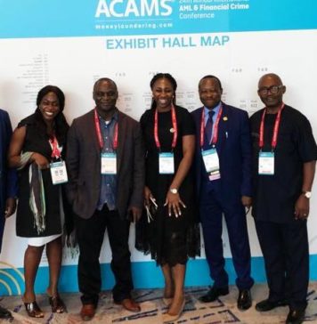 ACAMS HOLLYWOOD Conference with Assistant Director CBN – Moses Ademosu and other Chief Compliance Officers From Africa